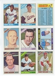 1966 Topps Starter Set 321/598 (53.7%) including 21 HOFs and 9 Leaders Cards plus  8 Series 7 high numbers including Gaylord Perry #598 (LOW GRADE)