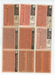 1966 Topps Lot of 306 LOW GRADE Baseball Cards including 23 HOFs, 26 unmarked checklists, 5 leaders cards, and one high number (#595)