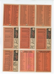 1966 Topps Lot of 306 LOW GRADE Baseball Cards including 23 HOFs, 26 unmarked checklists, 5 leaders cards, and one high number (#595)