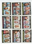 1967 Topps Lot of 151 LOW GRADE Baseball Cards including HOFs Hank Aaron, Bob Gibson (twice), and others, 16 leaders cards, and one high number (#586)