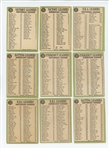 1967 Topps Lot of 151 LOW GRADE Baseball Cards including HOFs Hank Aaron, Bob Gibson (twice), and others, 16 leaders cards, and one high number (#586)