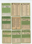 1967 Topps Lot of 151 LOW GRADE Baseball Cards including HOFs Hank Aaron, Bob Gibson (twice), and others, 16 leaders cards, and one high number (#586)