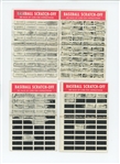 1970 Topps Scratch Off Lot of 8 (6 different)