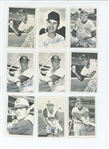 1969 Topps Deckle Edge Baseball Card Lot of 24 including Pete Rose, Juan Marichal and Rod Carew