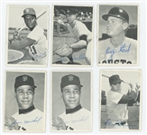 1969 Topps Deckle Edge Baseball Card Lot of 24 including Pete Rose, Juan Marichal and Rod Carew