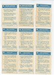 1977 Topps Cloth Sticker Lot of 18 