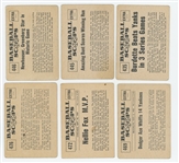 1961 Nu Card Scoops Lot of 15 Baseball Cards (LOW GRADE)