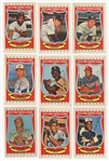 1973 Kellogg's Baseball Lot of 18 Baseball Cards