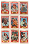1973 Kellogg's Baseball Lot of 18 Baseball Cards