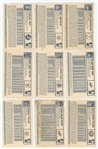 1973 Kellogg's Baseball Lot of 18 Baseball Cards