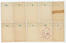 1965 Topps Embossed Lot of 28 Baseball Cards