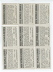 1971 Fleer Laughlin World Series Black Backs Lot of 80 cards (50 different) Half mid-grade Half low grade