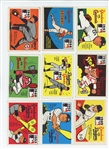 1971 Fleer Laughlin World Series Black Backs Lot of 80 cards (50 different) Half mid-grade Half low grade