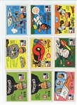 1971 Fleer Laughlin World Series Black Backs Lot of 80 cards (50 different) Half mid-grade Half low grade