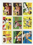 1971 Fleer Laughlin World Series Black Backs Lot of 80 cards (50 different) Half mid-grade Half low grade