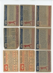 Vintage Fleer Lot of 79 Baseball Cards: 1959 Ted Williams , 1960, 1961, 1963 (LOW GRADE)