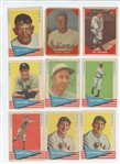 Vintage Fleer Lot of 79 Baseball Cards: 1959 Ted Williams , 1960, 1961, 1963 (LOW GRADE)