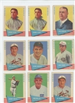 Vintage Fleer Lot of 79 Baseball Cards: 1959 Ted Williams , 1960, 1961, 1963 (LOW GRADE)