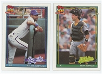 1991 Topps Desert Shield Baseball Lot of 20 different cards NM-MT