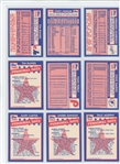 1984-1988 Topps Tiffany Lot of 116 Different Baseball Cards (Hall of Famers and Stars) NM-MT