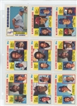 1984-1988 Topps Tiffany Lot of 116 Different Baseball Cards (Hall of Famers and Stars) NM-MT