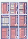 1984-1988 Topps Tiffany Lot of 116 Different Baseball Cards (Hall of Famers and Stars) NM-MT
