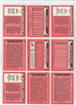 1984-1988 Topps Tiffany Lot of 116 Different Baseball Cards (Hall of Famers and Stars) NM-MT