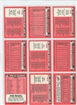 1984-1988 Topps Tiffany Lot of 116 Different Baseball Cards (Hall of Famers and Stars) NM-MT
