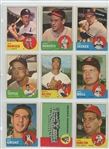 Lot of 179 1963 Topps Baseball w/ HOF Mantle, Berra, Brooks Robinson, Warren Spahn