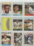 Lot of 256 1964 Topps Baseball Cards w/ HOF incl. Lou Brock, Koufax Leader, Ernie Banks, Willie Mays 