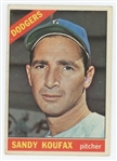 Lot of 123 1966 Topps Baseball w/ HOF incl. Sandy Koufax, Richie Allen, Carl Yastrzemski, Tony Perez and tother
