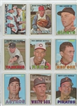 Lot of 96 1967 Topps Baseball w/ HOF incl. #1 The Champs, Whitey Ford and Al Kaline