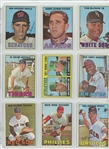 Lot of 96 1967 Topps Baseball w/ HOF incl. #1 The Champs, Whitey Ford and Al Kaline